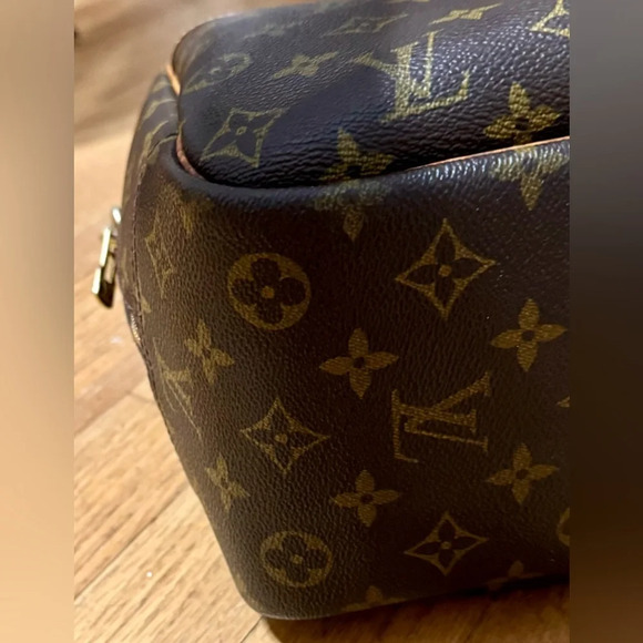 Louis Vuitton Monogram Satchel in Brown and Tan - Picture 7 of 16